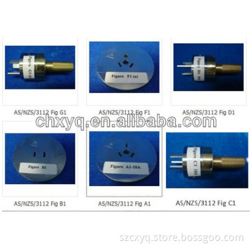 AS/NZS 3112 Australian New Zealand plug and socket gauge